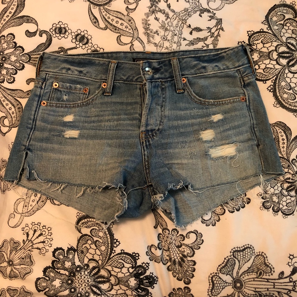 Abercrombie jean shorts